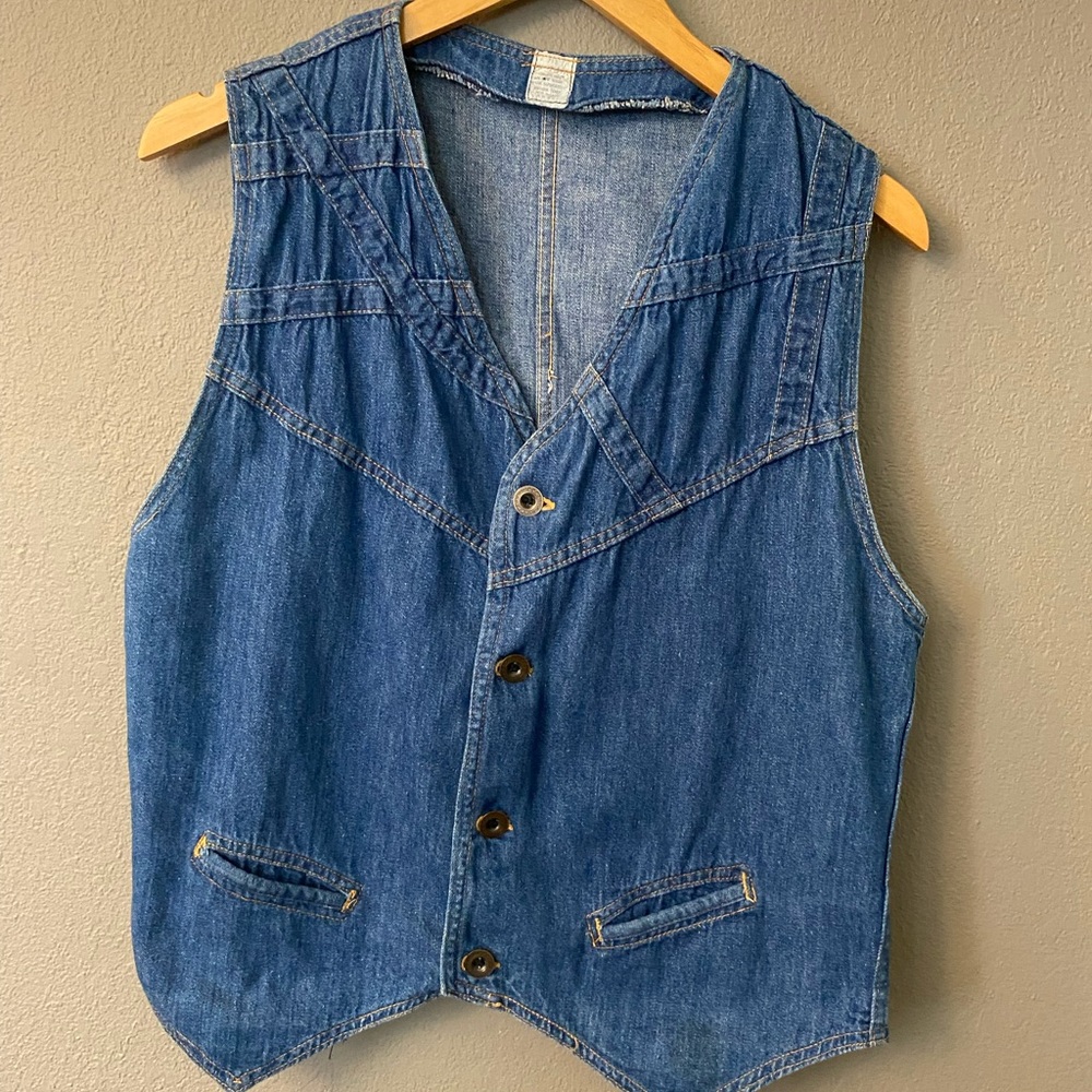 Vintage Denim Vest